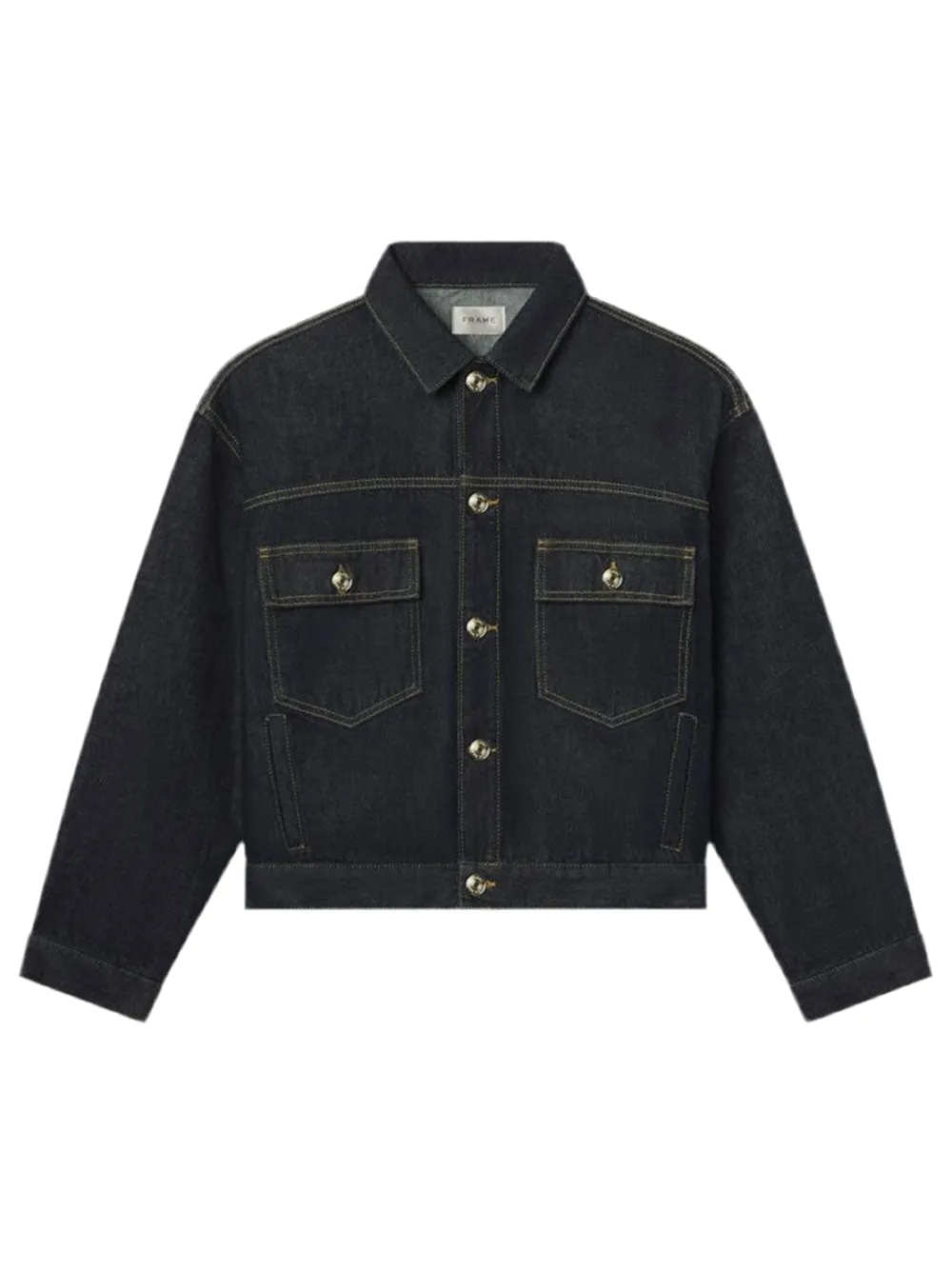 Frame The Boxy Jacket in Rinse