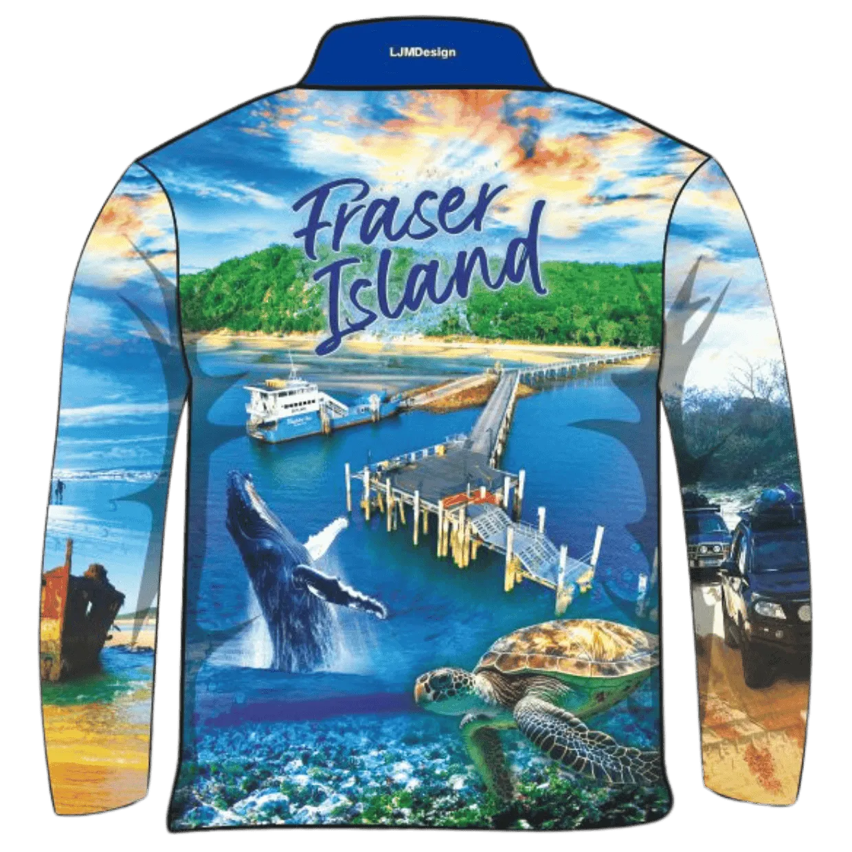 Fraser Island | Fraser Island (K'gari) Tour Fishing Shirt ★Pre-Order★