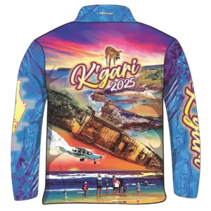 Fraser Island | K'gari (Fraser Island) Adventure Purple Fishing Shirt (2025) ★Pre-Order★