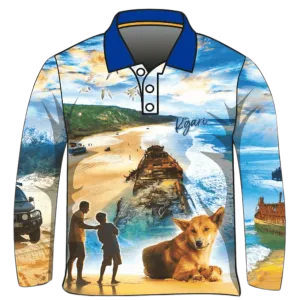Fraser Island | K'gari Tour Fishing Shirt ★Pre-Order★