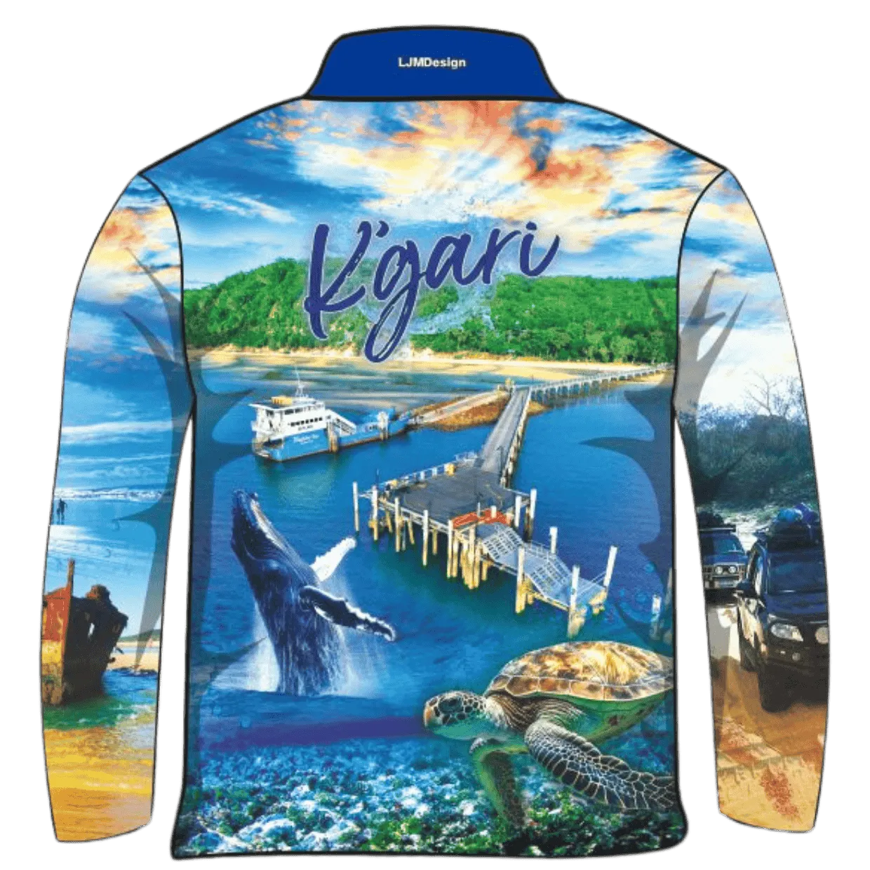 Fraser Island | K'gari Tour Fishing Shirt ★Pre-Order★