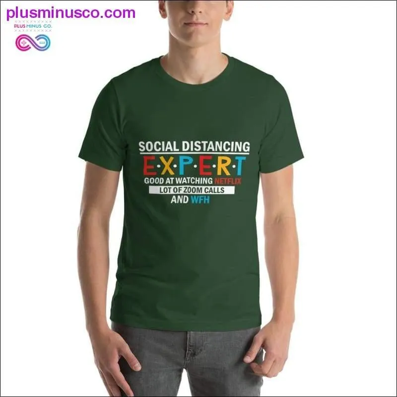 Funny social Distancing Short-Sleeve Social Distancing