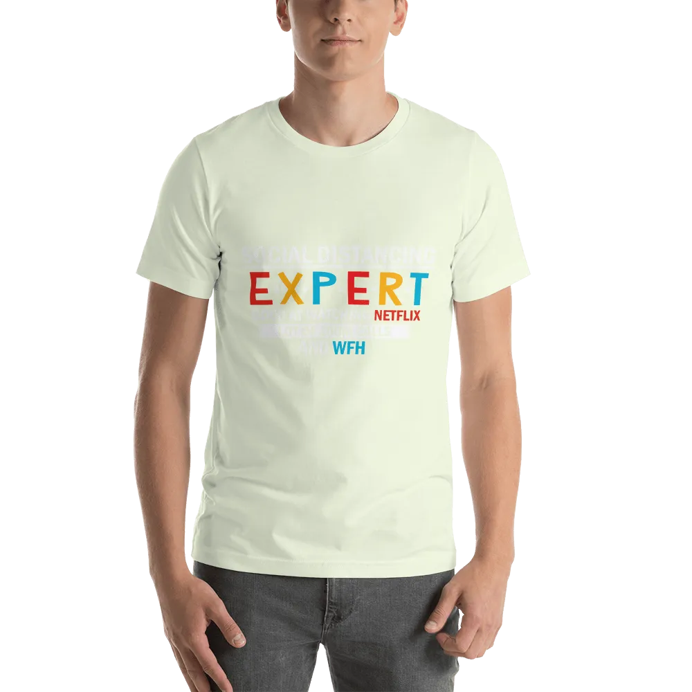 Funny social Distancing Short-Sleeve Social Distancing