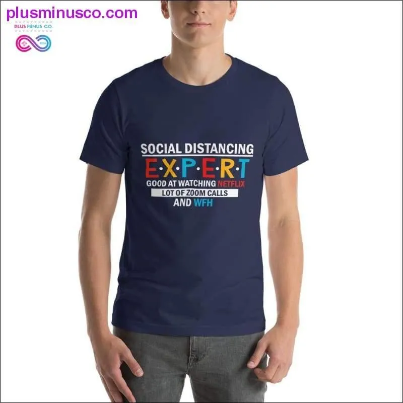Funny social Distancing Short-Sleeve Social Distancing