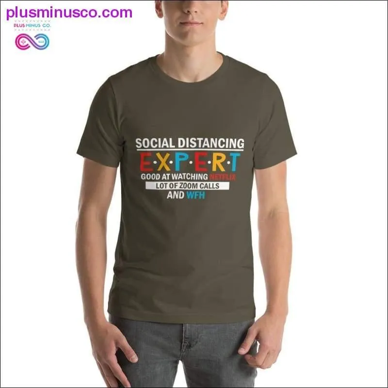 Funny social Distancing Short-Sleeve Social Distancing
