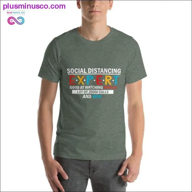 Funny social Distancing Short-Sleeve Social Distancing