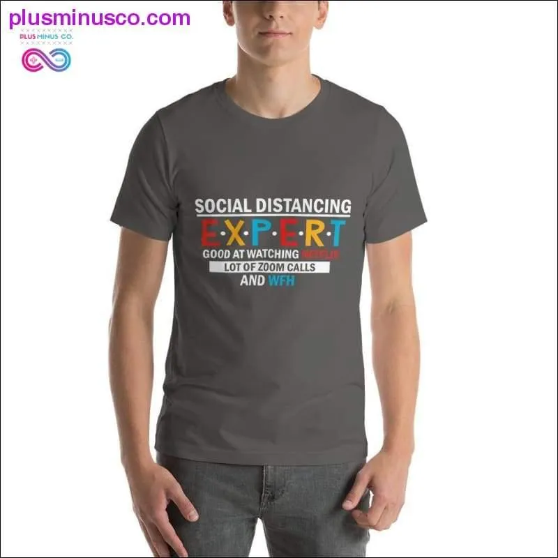 Funny social Distancing Short-Sleeve Social Distancing