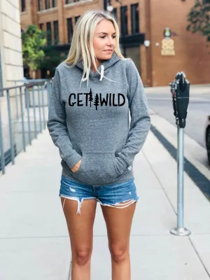 Get Wild Adventure Hoodie | Unisex Triblend Hoodie