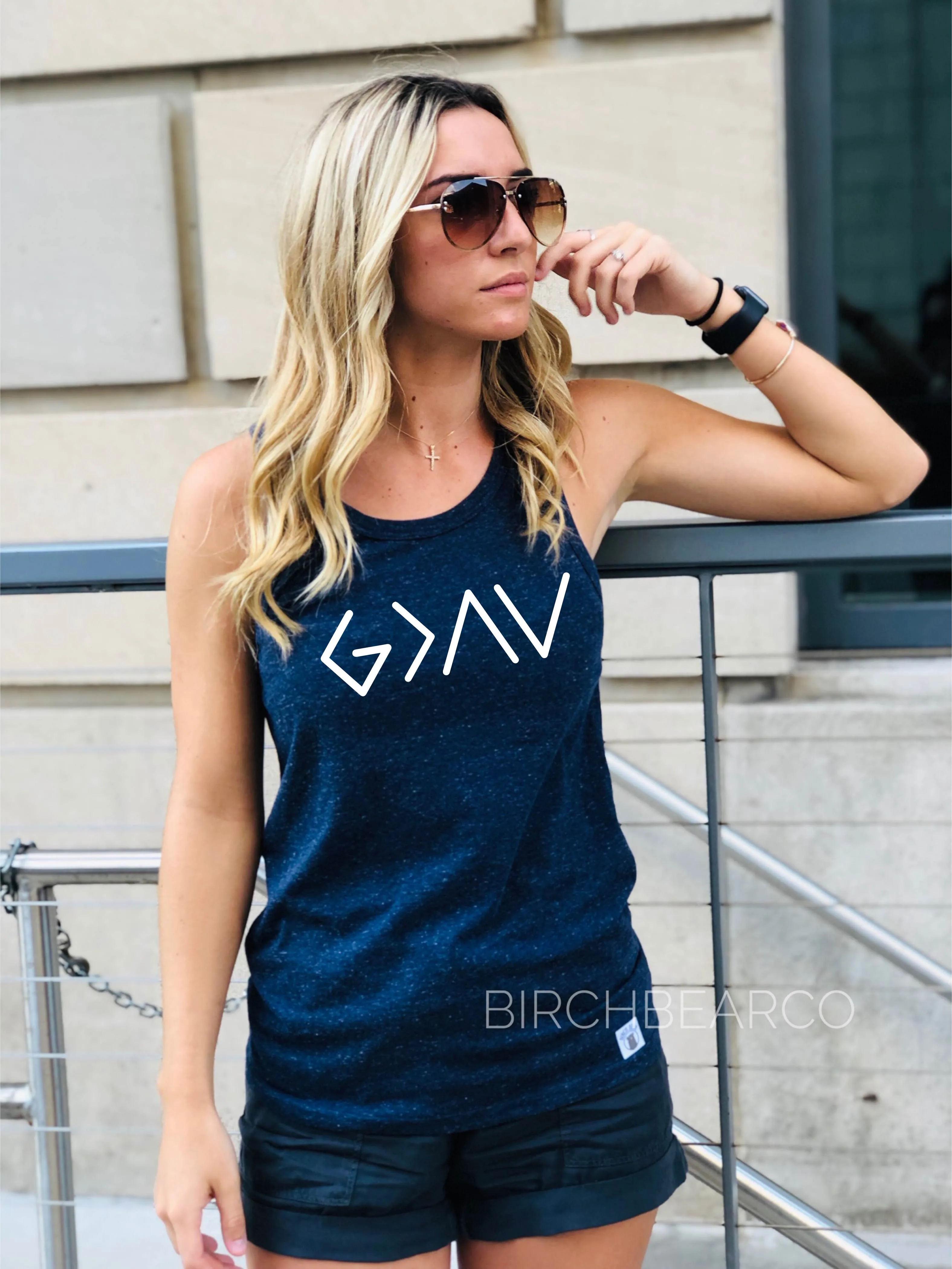 God Is Greater Than The Highs And Lows Tank Shirt