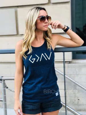 God Is Greater Than The Highs And Lows Tank Shirt