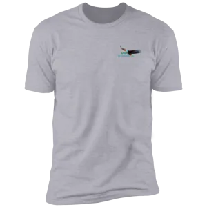 God Renews My Strength Men’s Premium Short Sleeve T-Shirt (Back Design)