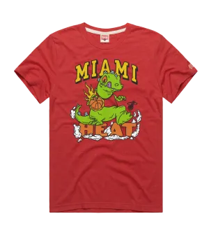 Homage Miami HEAT Rugrats Reptar Tee