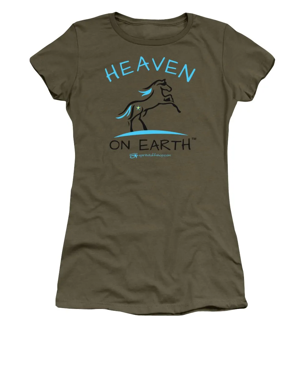 Horse Heaven On Earth - Women's T-Shirt