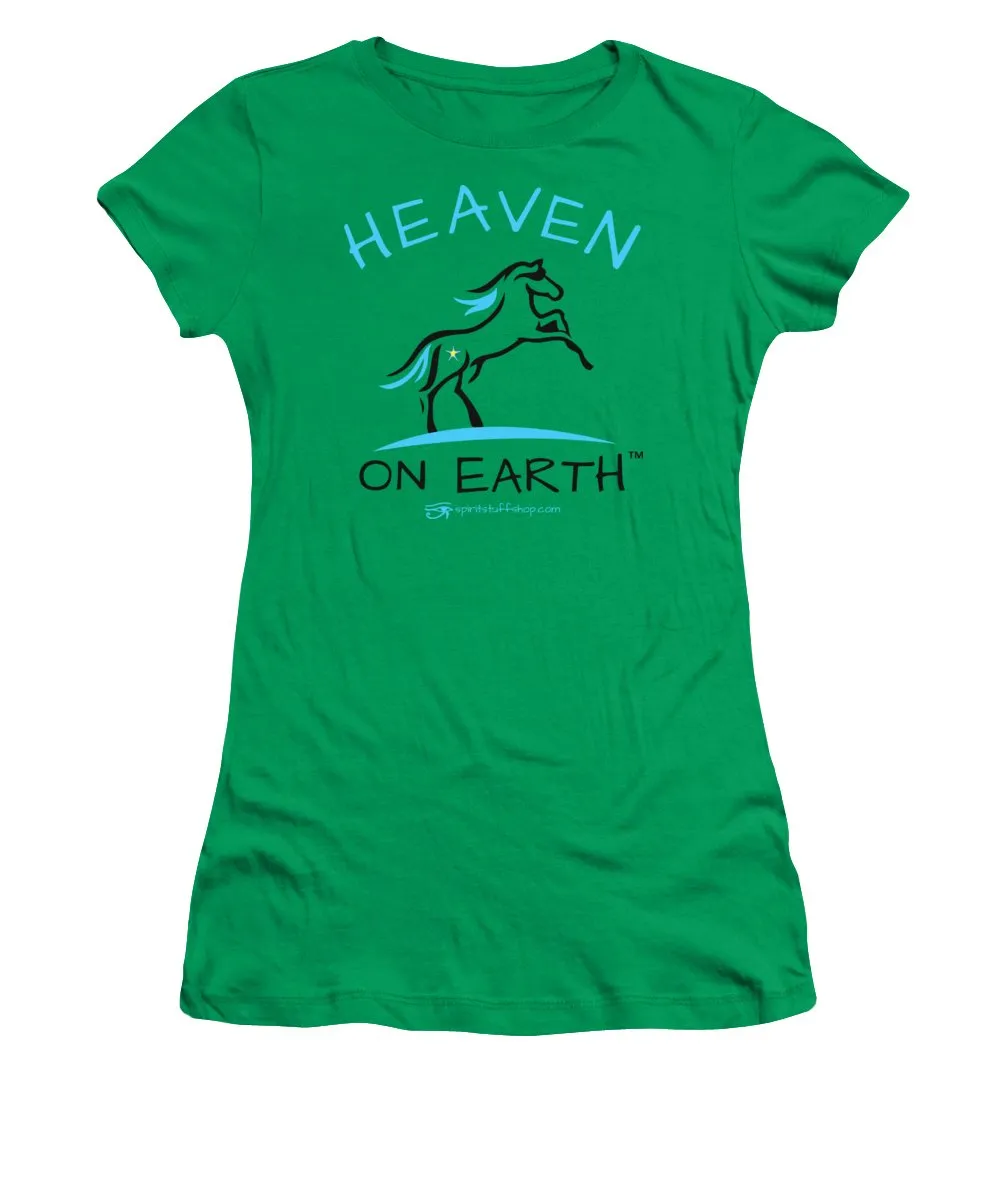 Horse Heaven On Earth - Women's T-Shirt