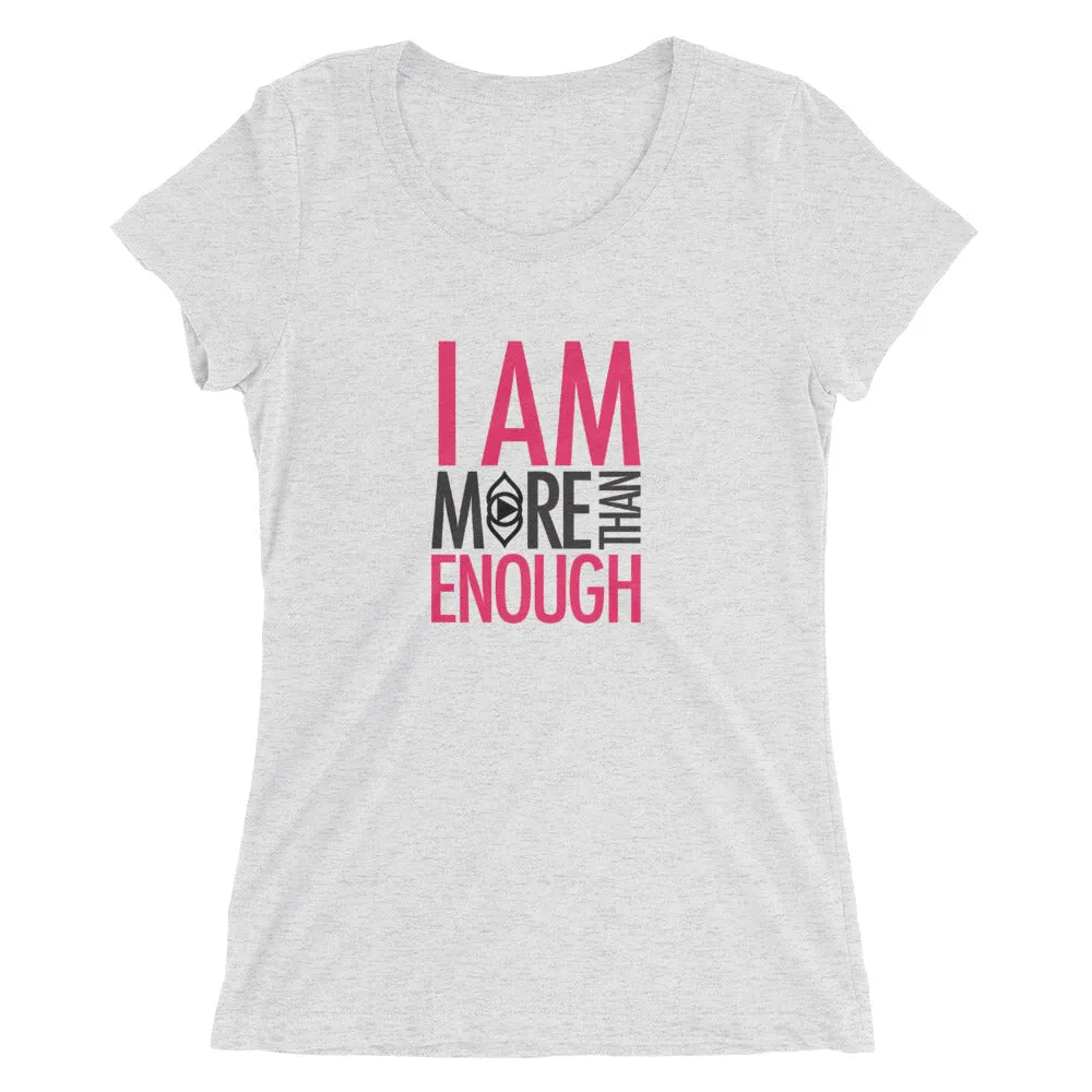I am Enough Ladies' short sleeve t-shirt