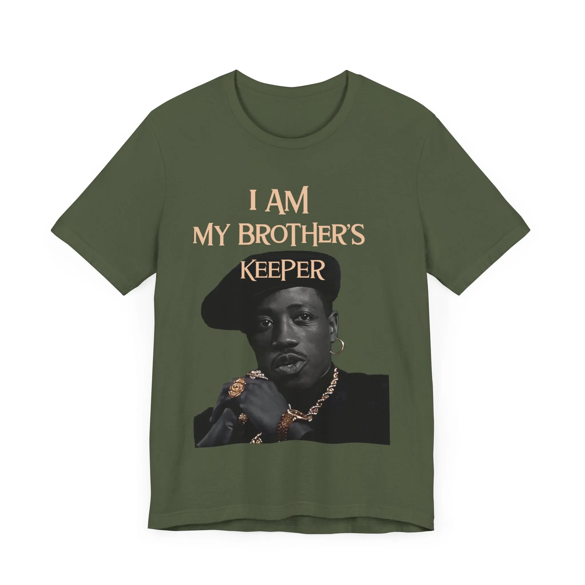 I AM MY BROTHER'S KEEPER: Unisex Jersey Short Sleeve Tee