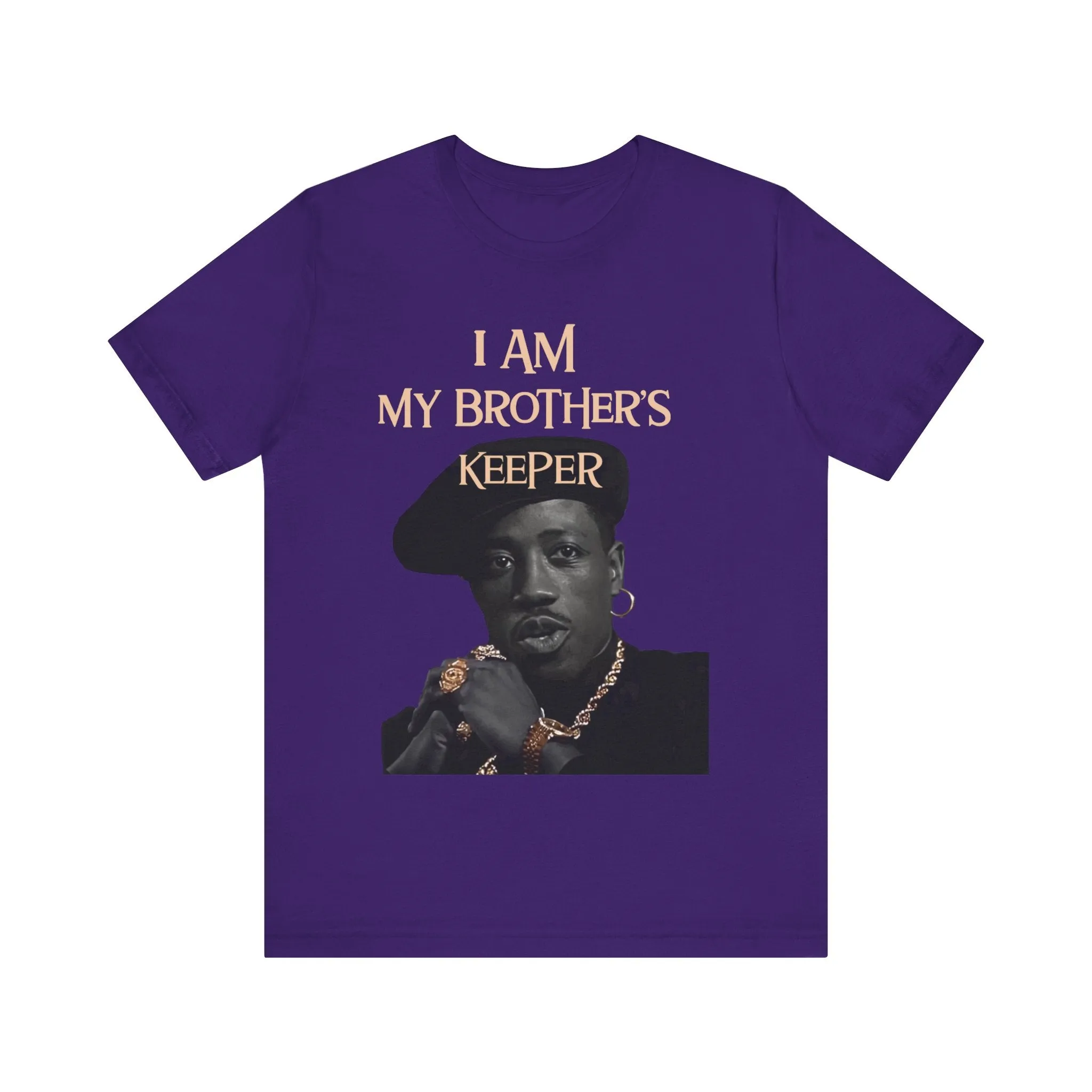 I AM MY BROTHER'S KEEPER: Unisex Jersey Short Sleeve Tee