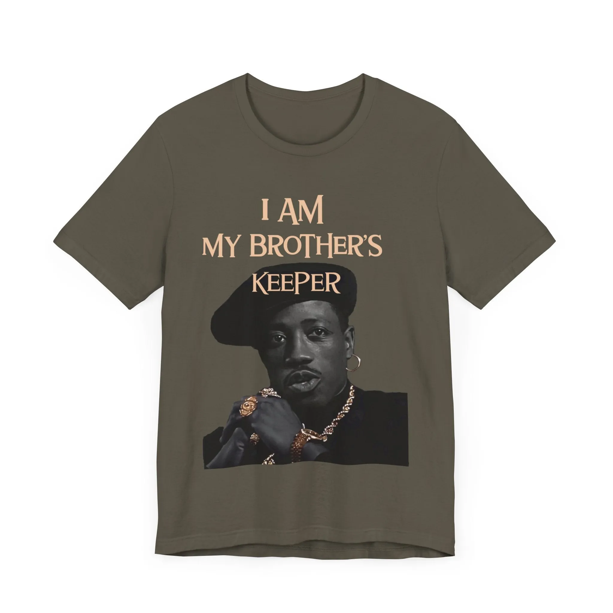 I AM MY BROTHER'S KEEPER: Unisex Jersey Short Sleeve Tee