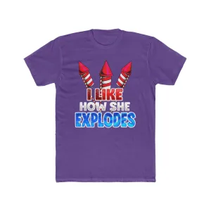 I Like How She Explodes Deluxe Unisex Tee 2024