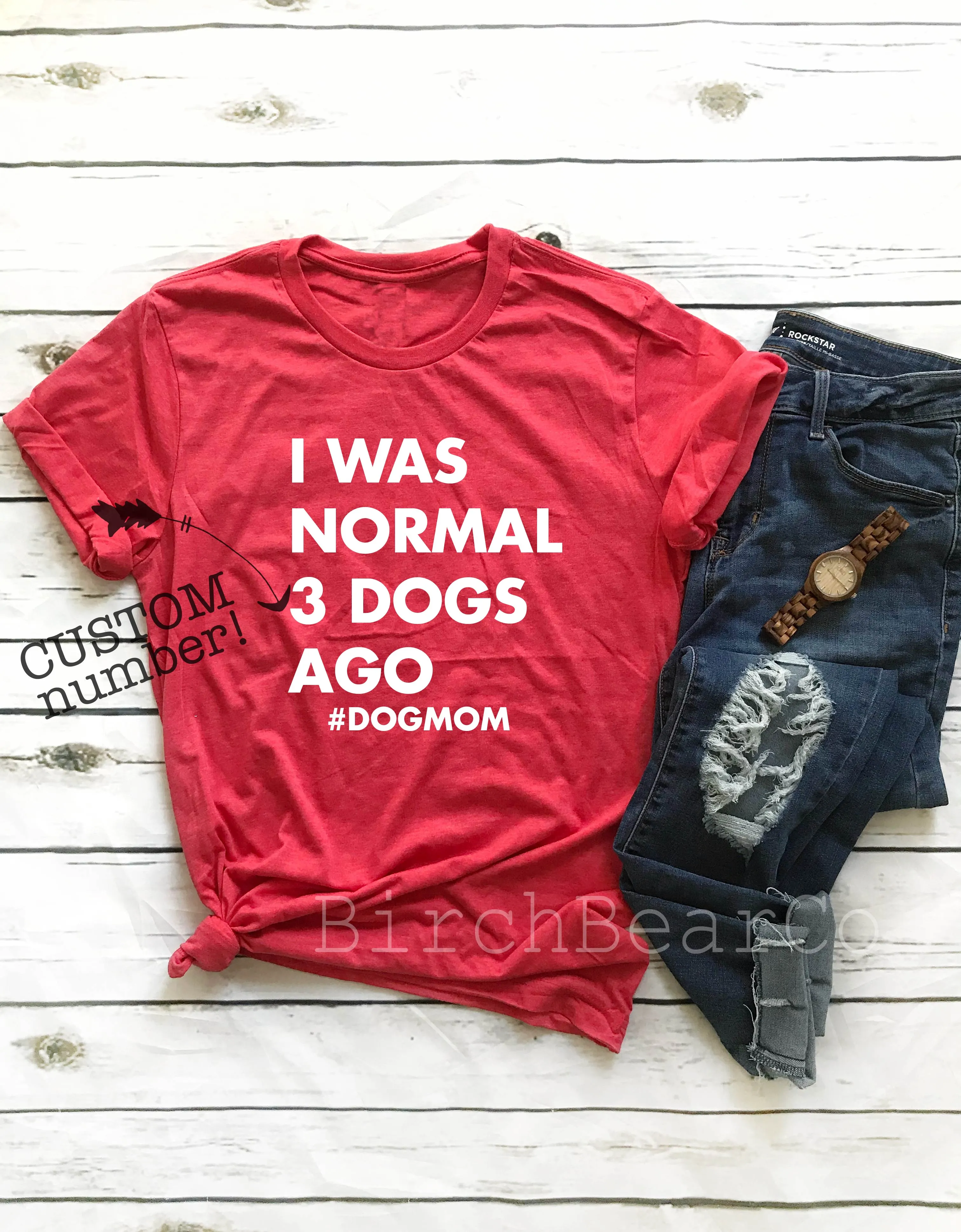 I Was Normal 3 Dogs Ago Shirt