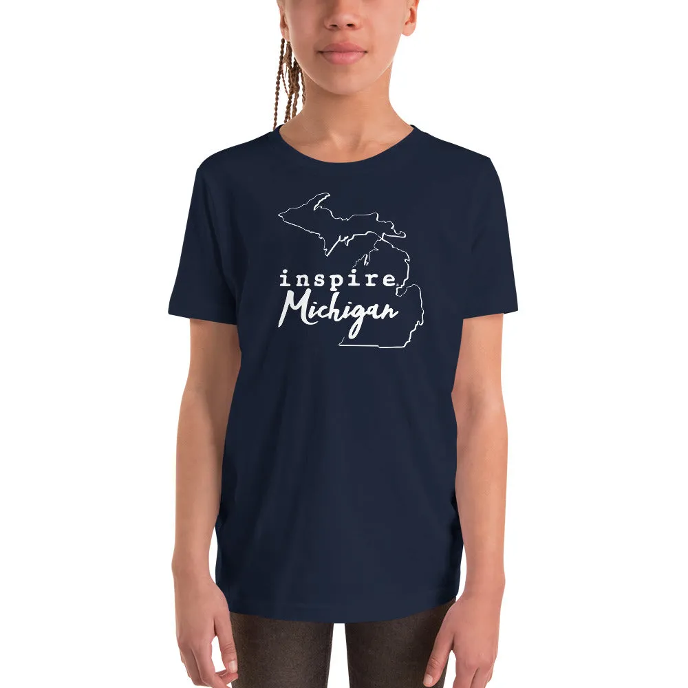 inspire Michigan Youth Short Sleeve T-Shirt