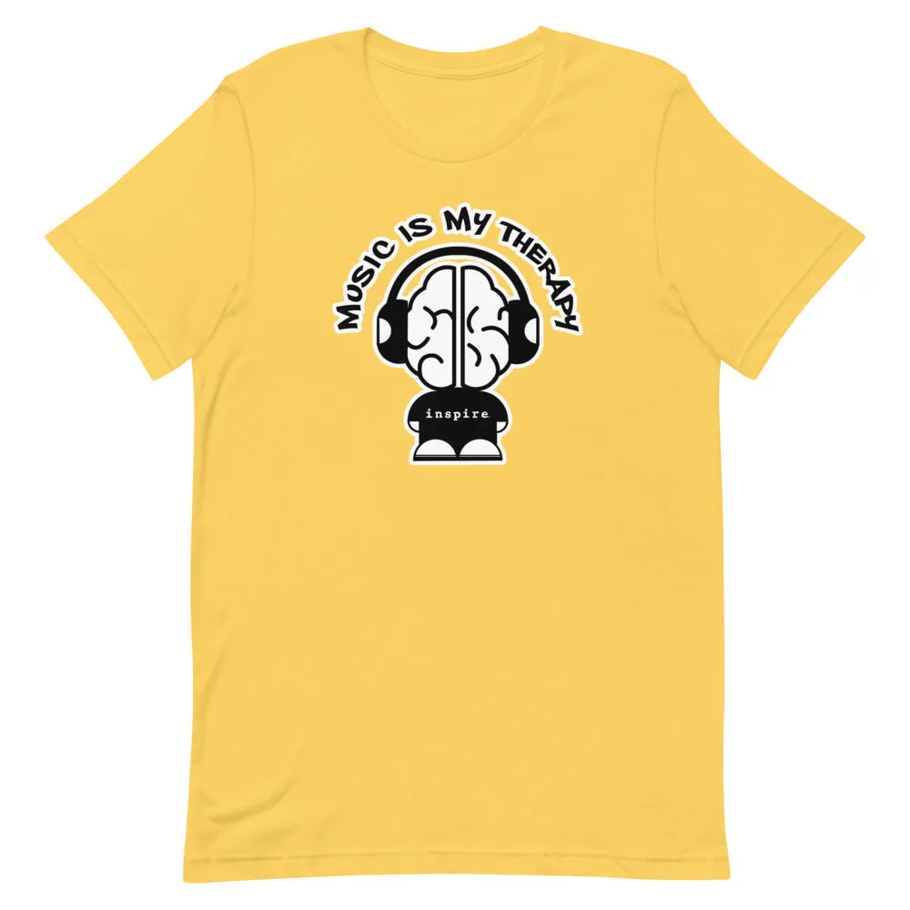 inspire Music Is My Therapy Short-Sleeve Unisex T-Shirt
