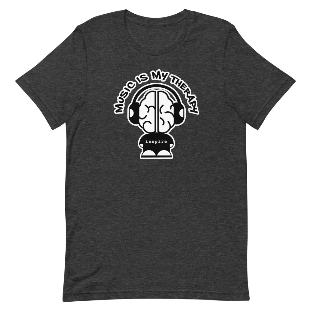 inspire Music Is My Therapy Short-Sleeve Unisex T-Shirt