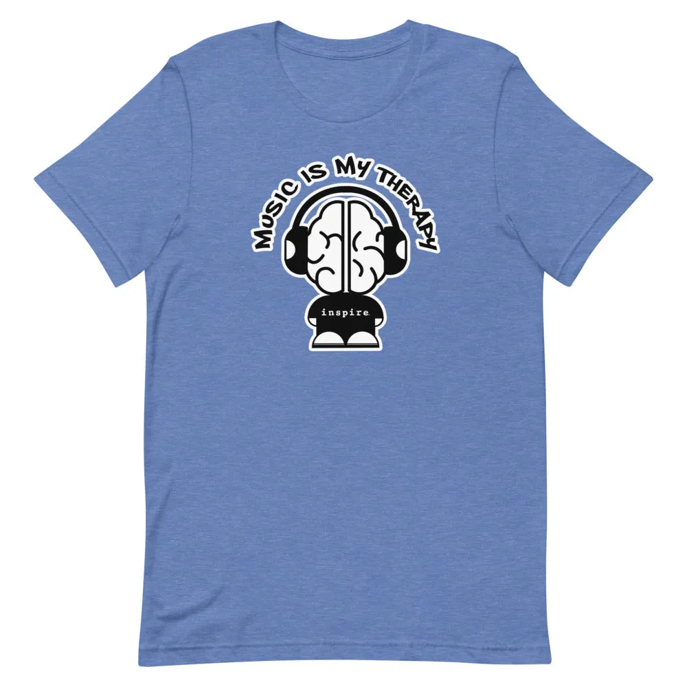 inspire Music Is My Therapy Short-Sleeve Unisex T-Shirt