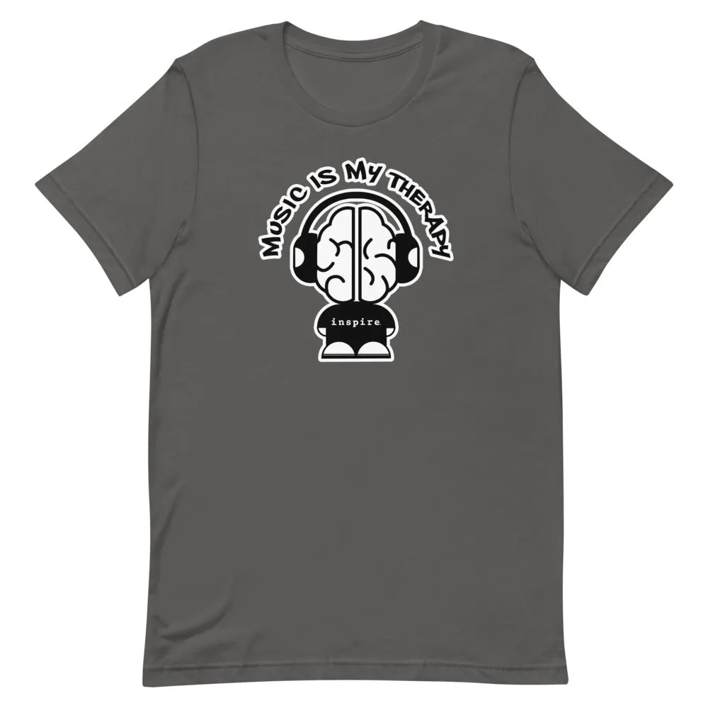 inspire Music Is My Therapy Short-Sleeve Unisex T-Shirt