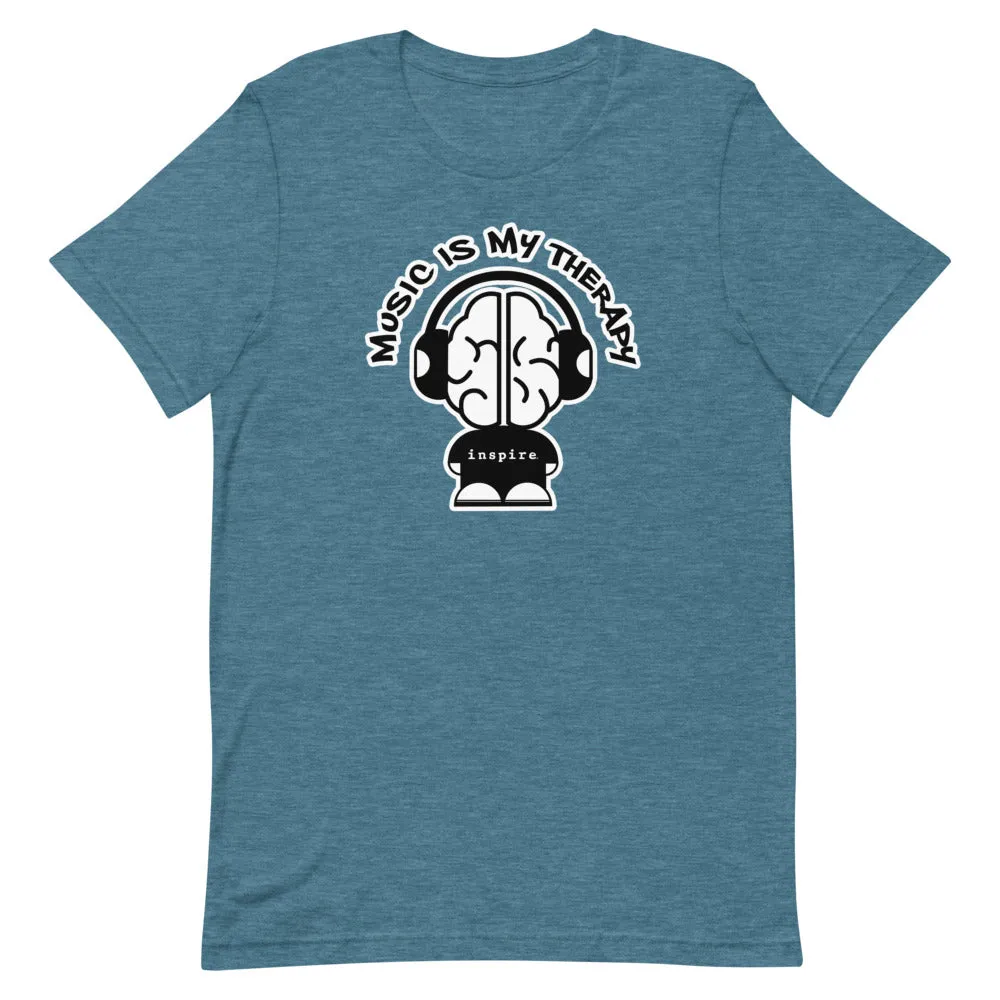 inspire Music Is My Therapy Short-Sleeve Unisex T-Shirt