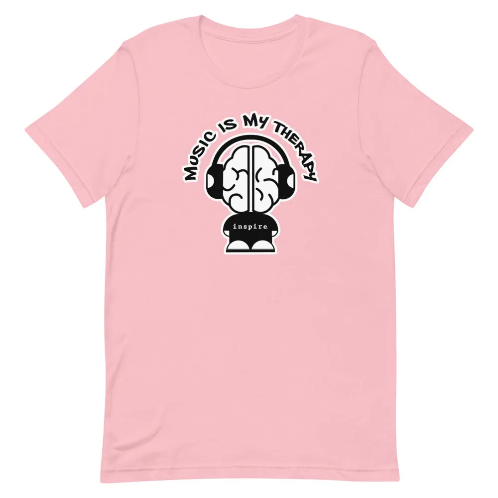 inspire Music Is My Therapy Short-Sleeve Unisex T-Shirt