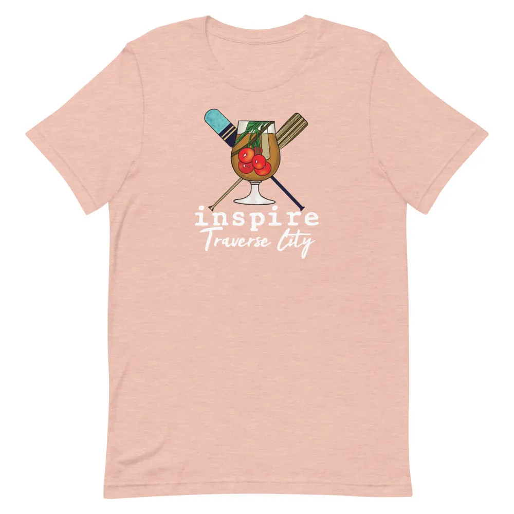 inspire Traverse City Michigan Short-Sleeve Unisex T-Shirt