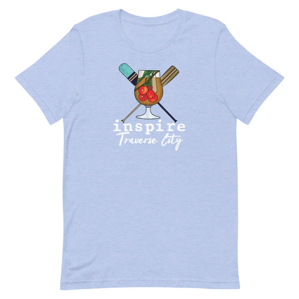inspire Traverse City Michigan Short-Sleeve Unisex T-Shirt