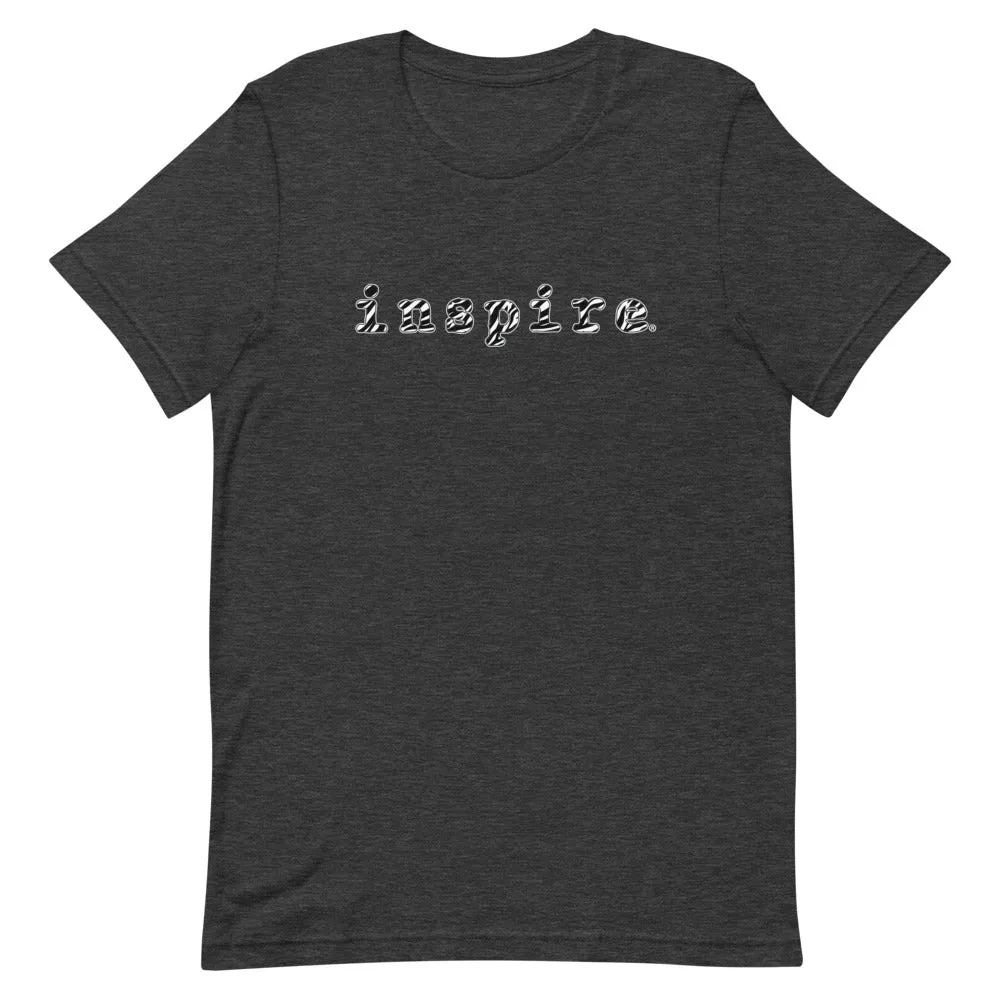 inspire Zebra Print Short-Sleeve Unisex T-Shirt