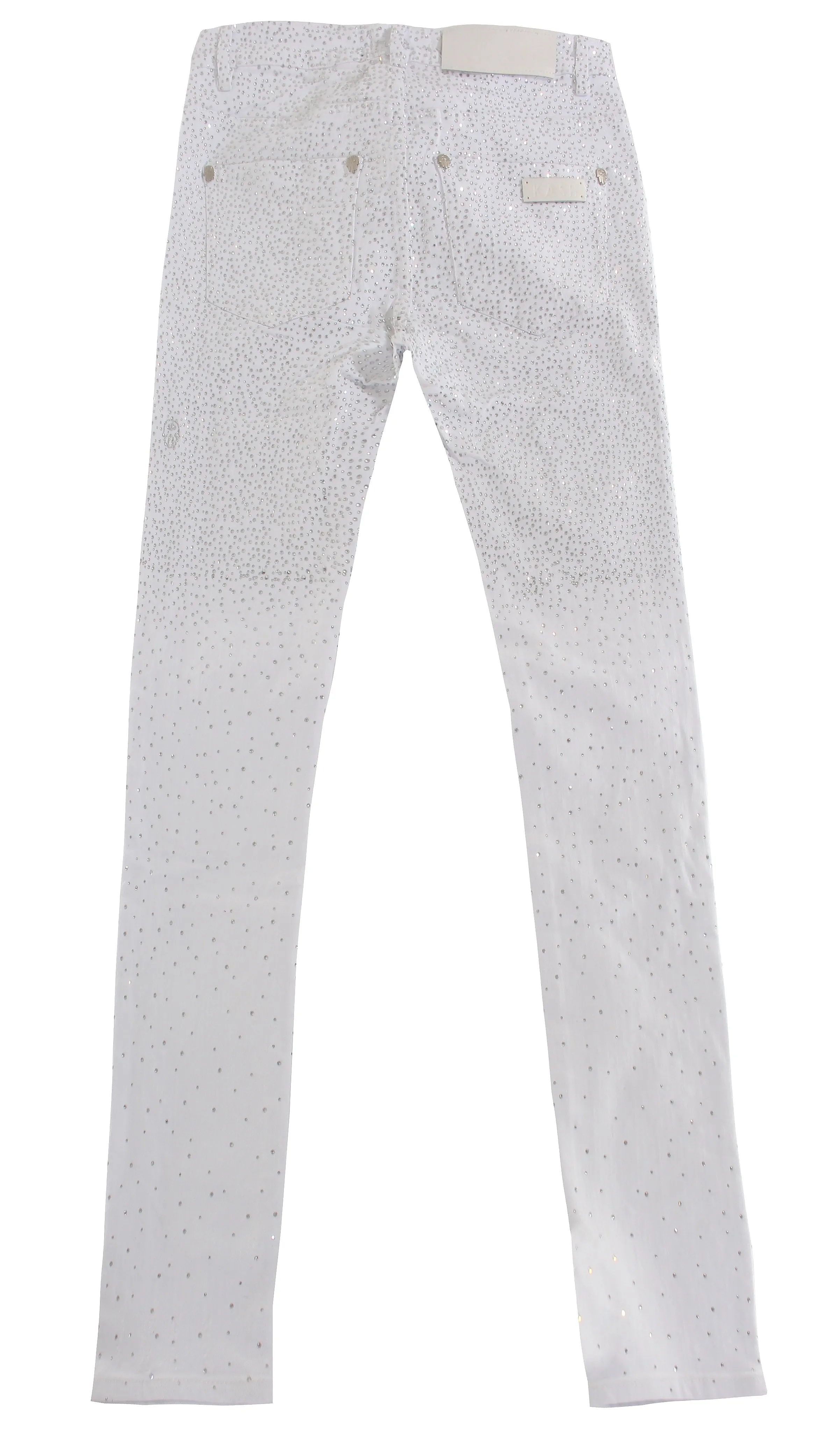 Kash Diamond Denim - White