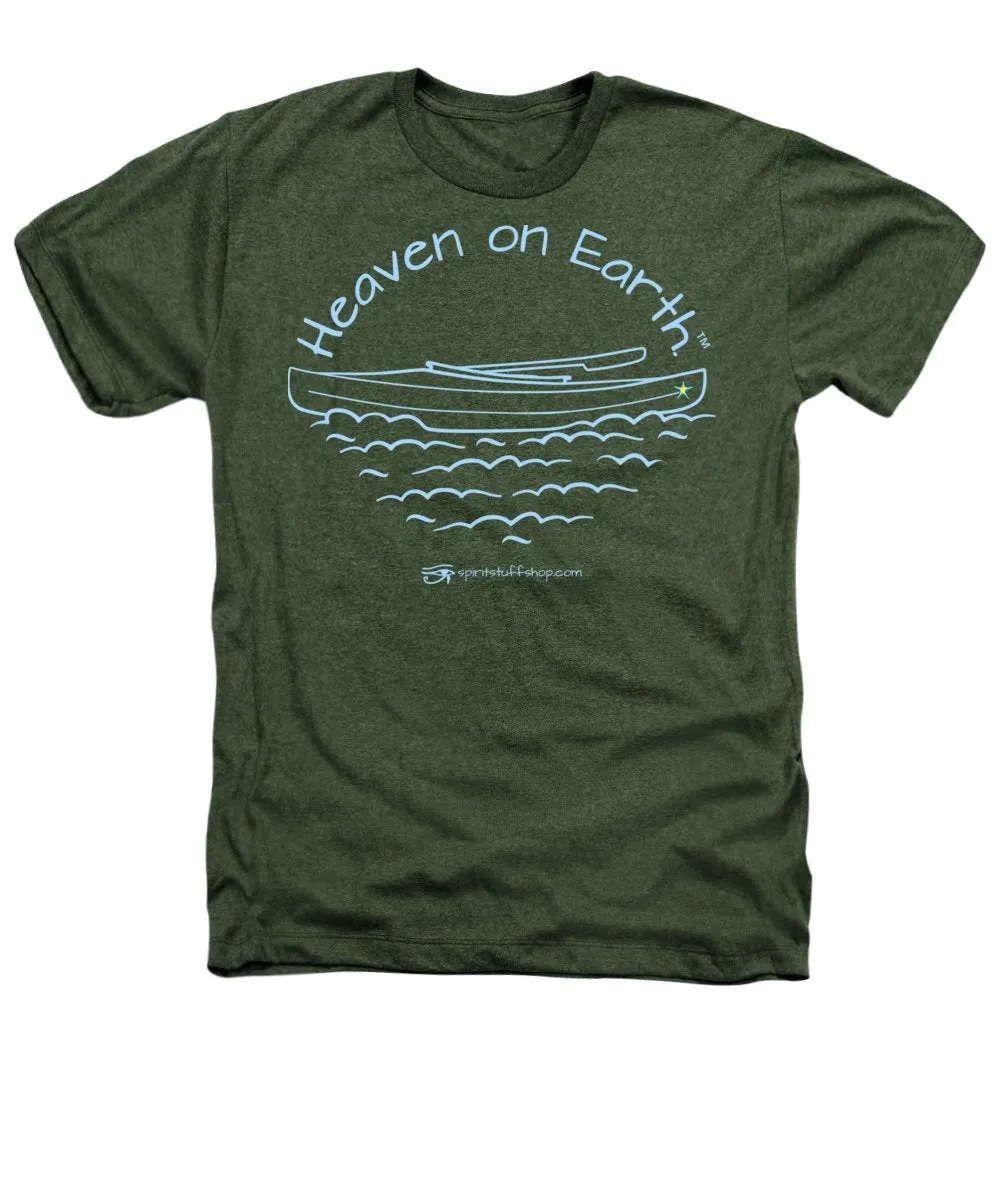 Kayak Heaven On Earth - Heathers T-Shirt
