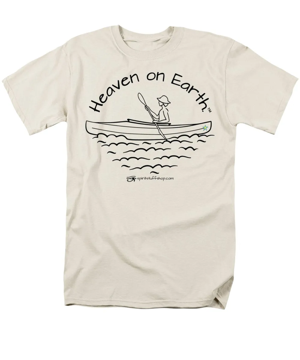 Kayaker Heaven On Earth - Men's T-Shirt  (Regular Fit)