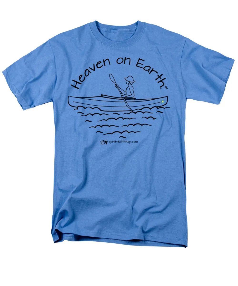 Kayaker Heaven On Earth - Men's T-Shirt  (Regular Fit)