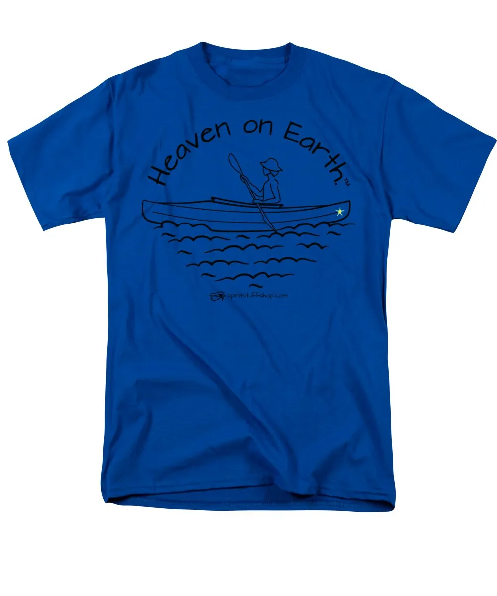 Kayaker Heaven On Earth - Men's T-Shirt  (Regular Fit)