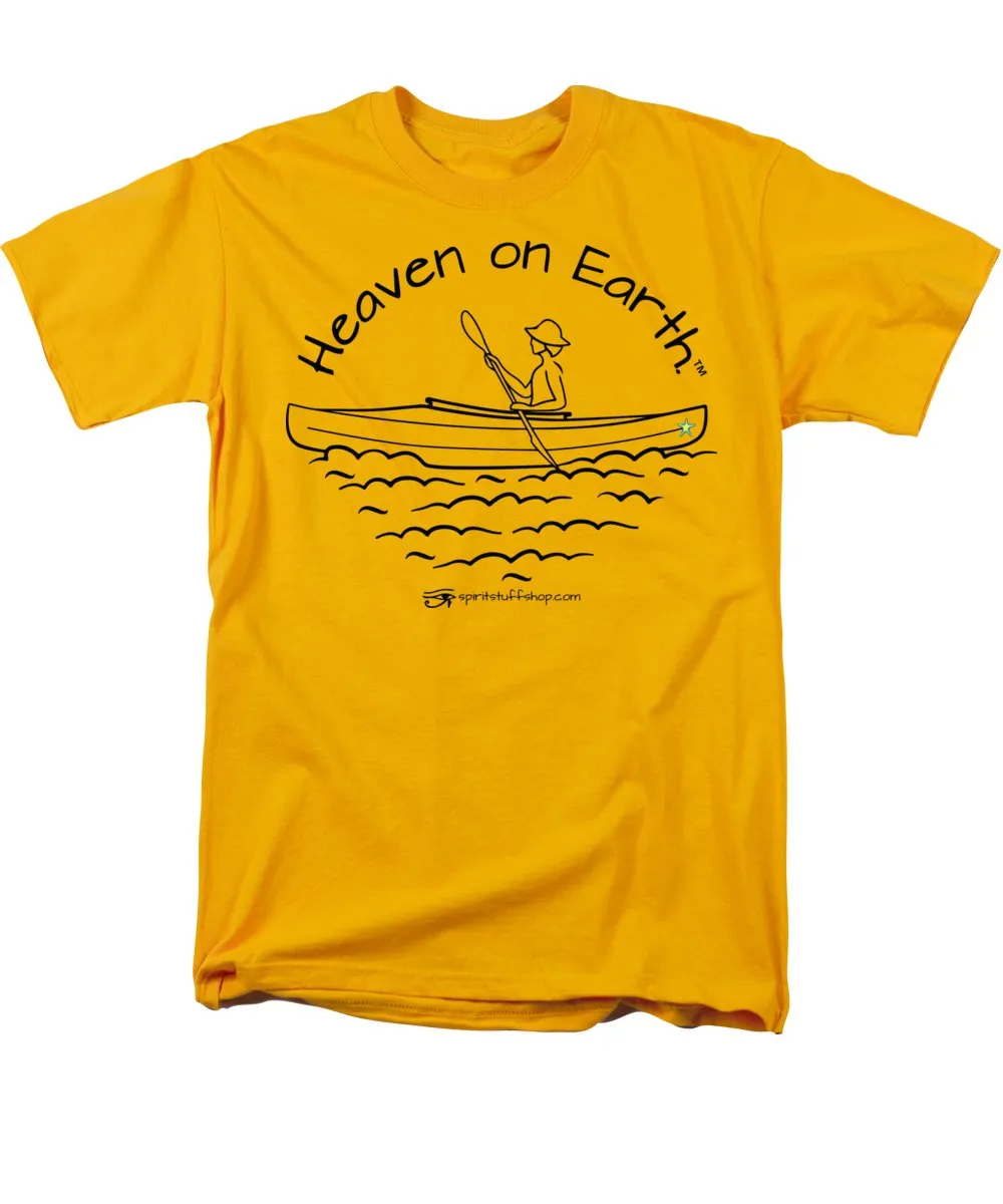 Kayaker Heaven On Earth - Men's T-Shirt  (Regular Fit)