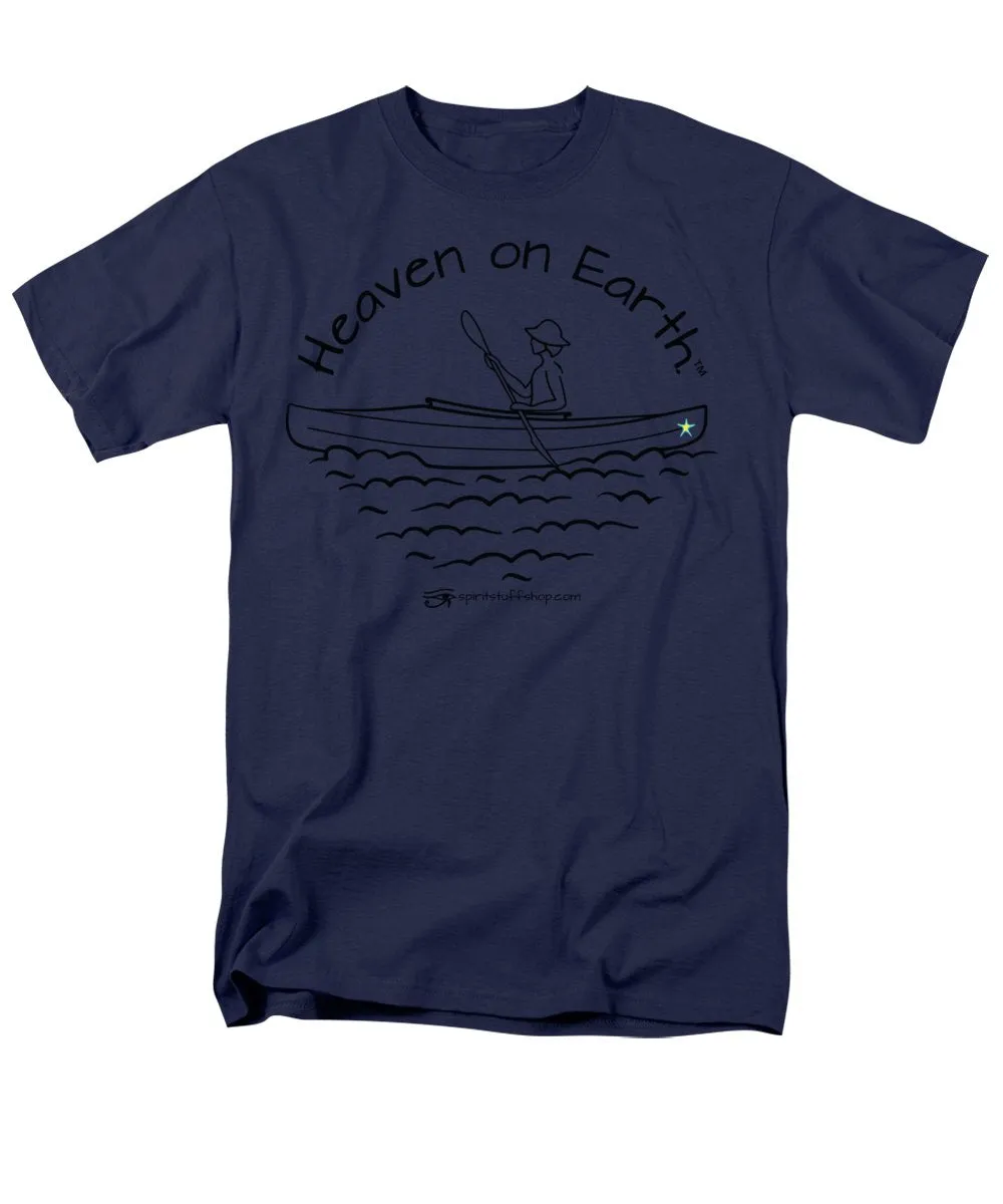 Kayaker Heaven On Earth - Men's T-Shirt  (Regular Fit)