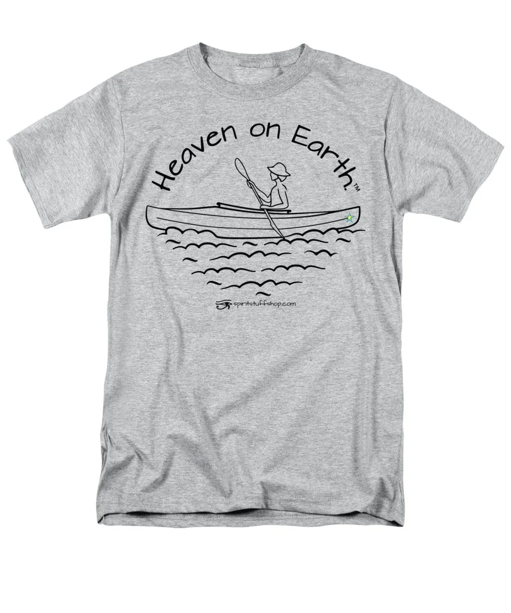 Kayaker Heaven On Earth - Men's T-Shirt  (Regular Fit)
