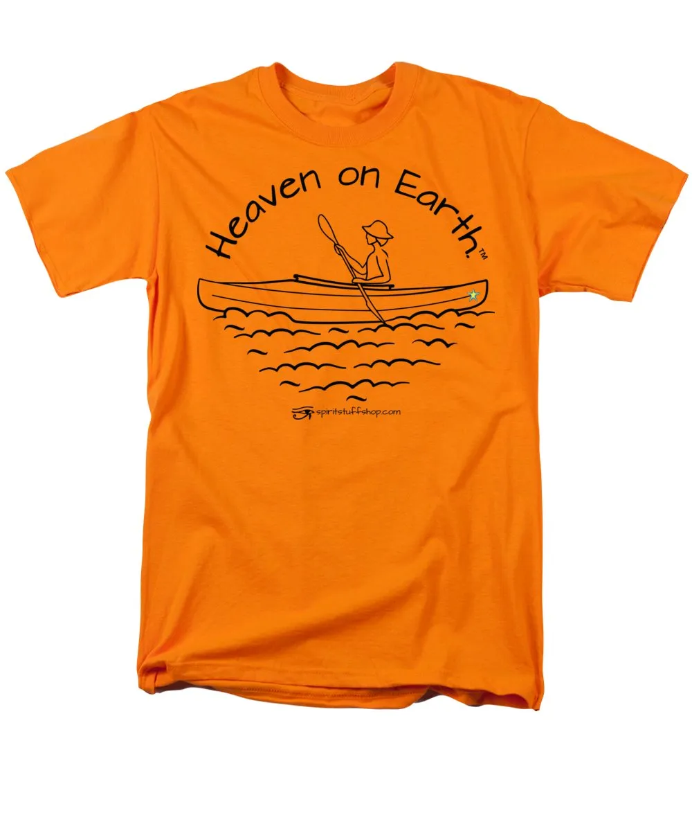 Kayaker Heaven On Earth - Men's T-Shirt  (Regular Fit)