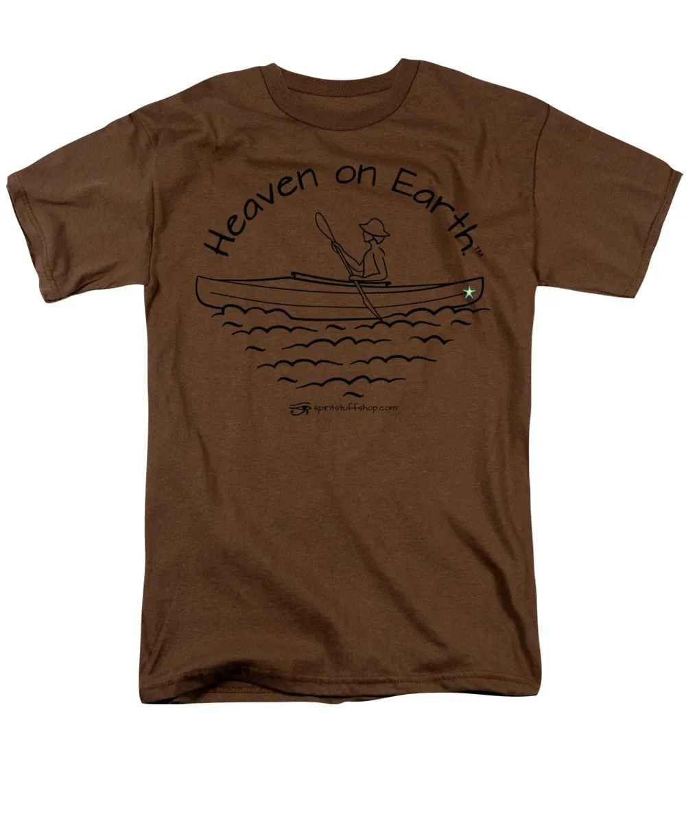 Kayaker Heaven On Earth - Men's T-Shirt  (Regular Fit)
