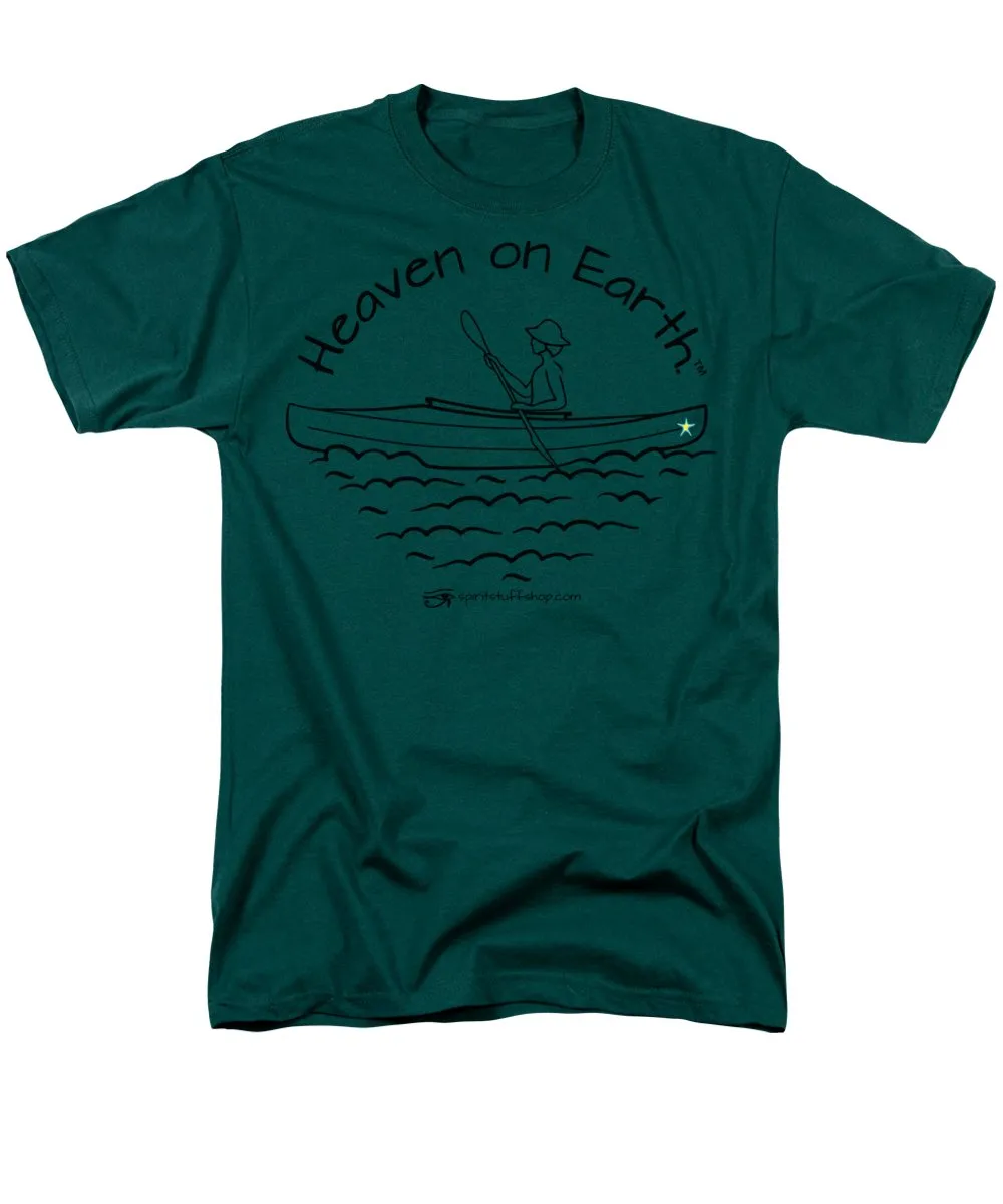 Kayaker Heaven On Earth - Men's T-Shirt  (Regular Fit)