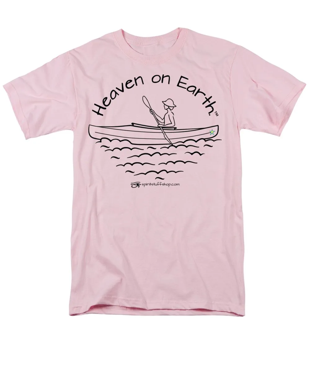 Kayaker Heaven On Earth - Men's T-Shirt  (Regular Fit)