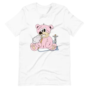KOR Pink/White Hookah Bear