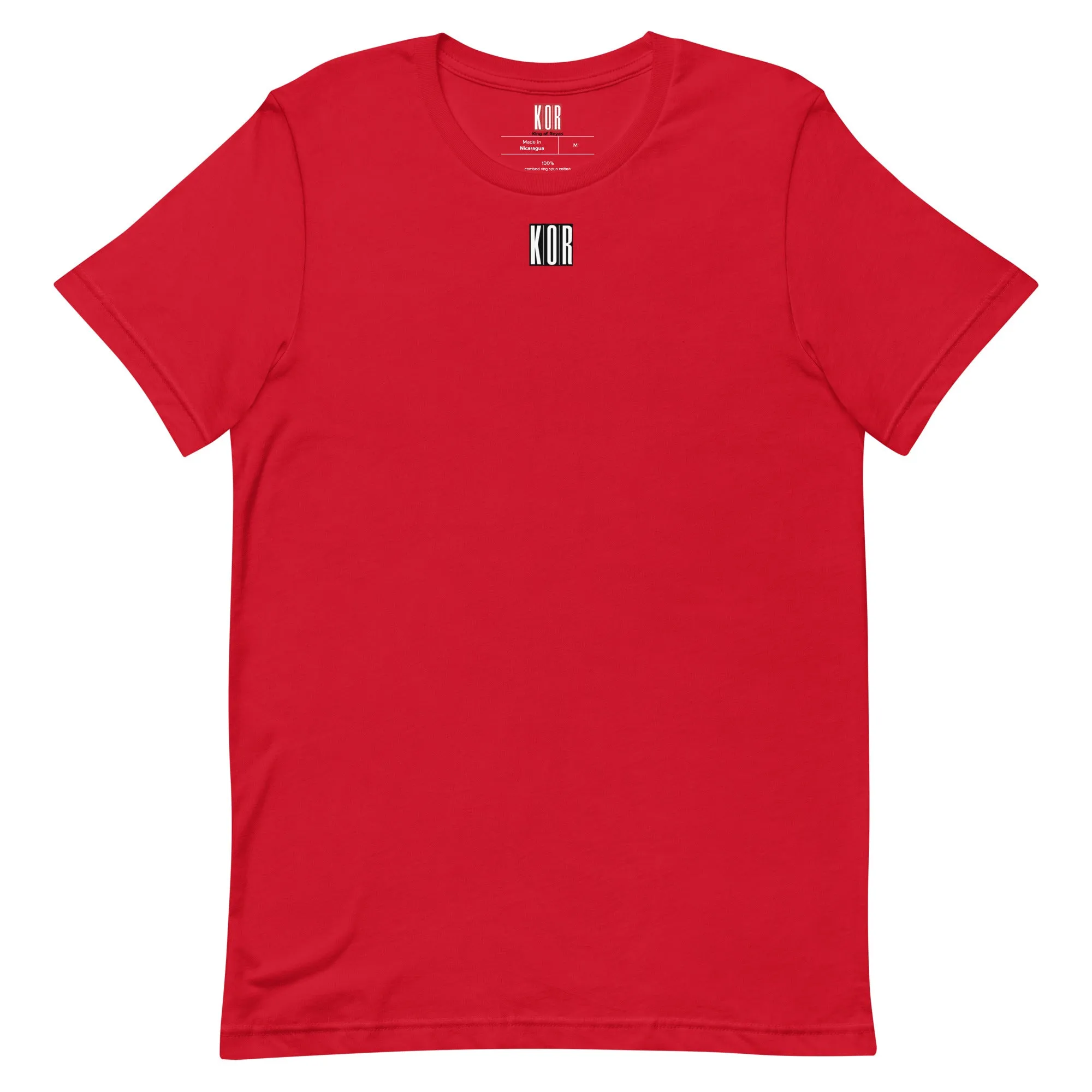 KOR  White Small Logo T-Shirt ⬛️🟥🟦⬜️