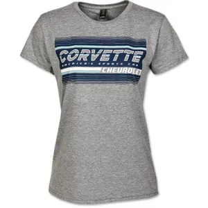 LADIES CORVETTE AMERICA’S SPORTSCAR T-SHIRT