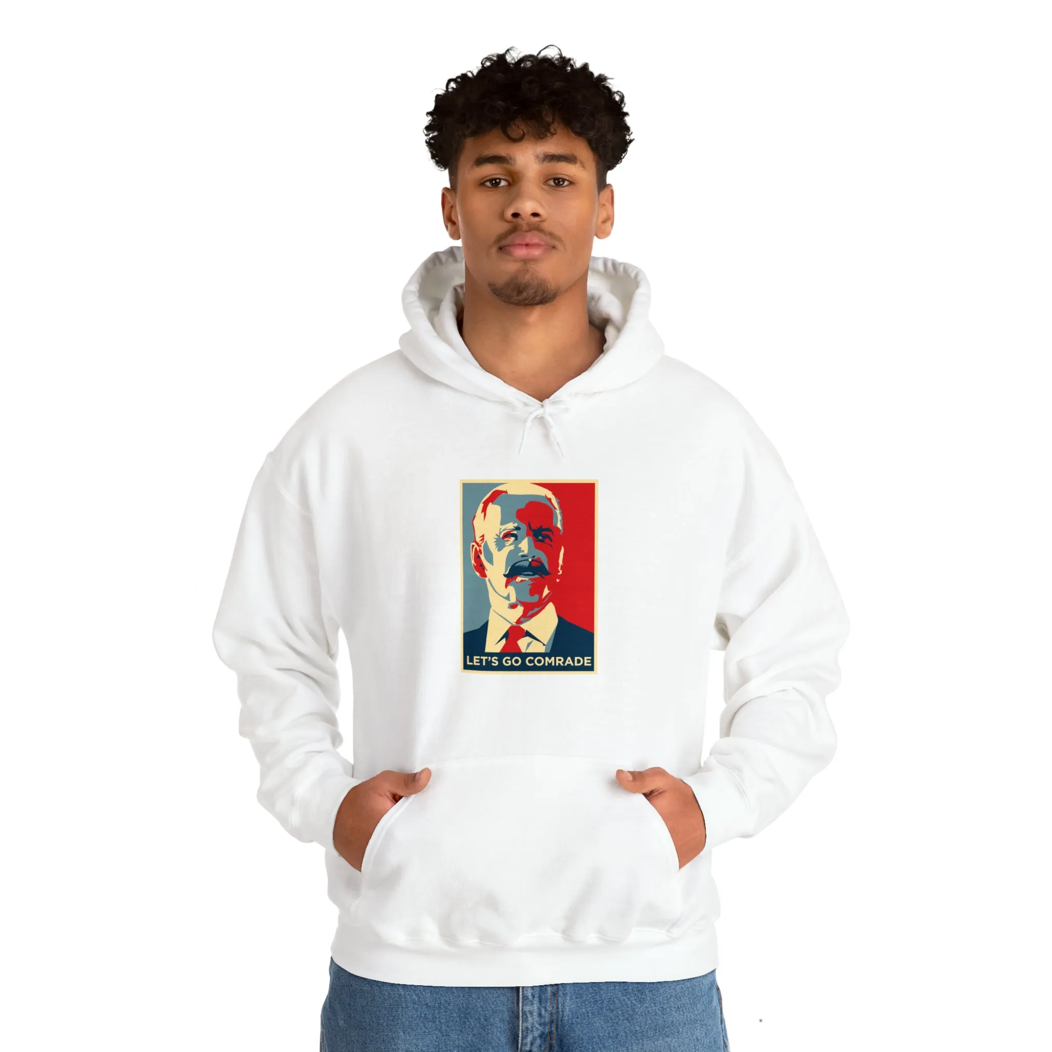 Let's Go Comrade - Unisex Heavy Blend™ Hooded Sweatshirt